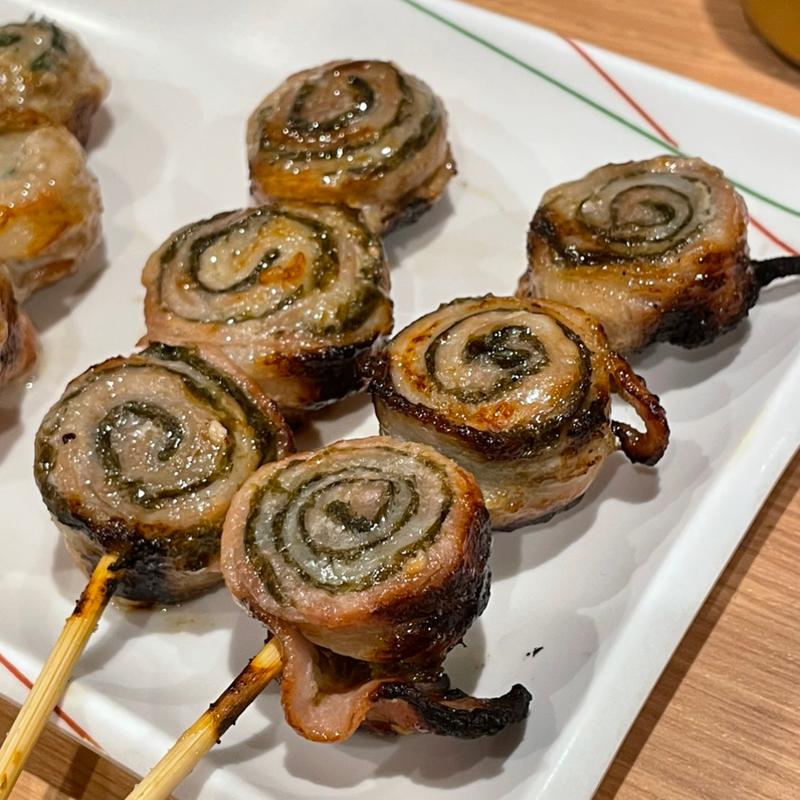 豚味噌のりまき(串鳥 本店)