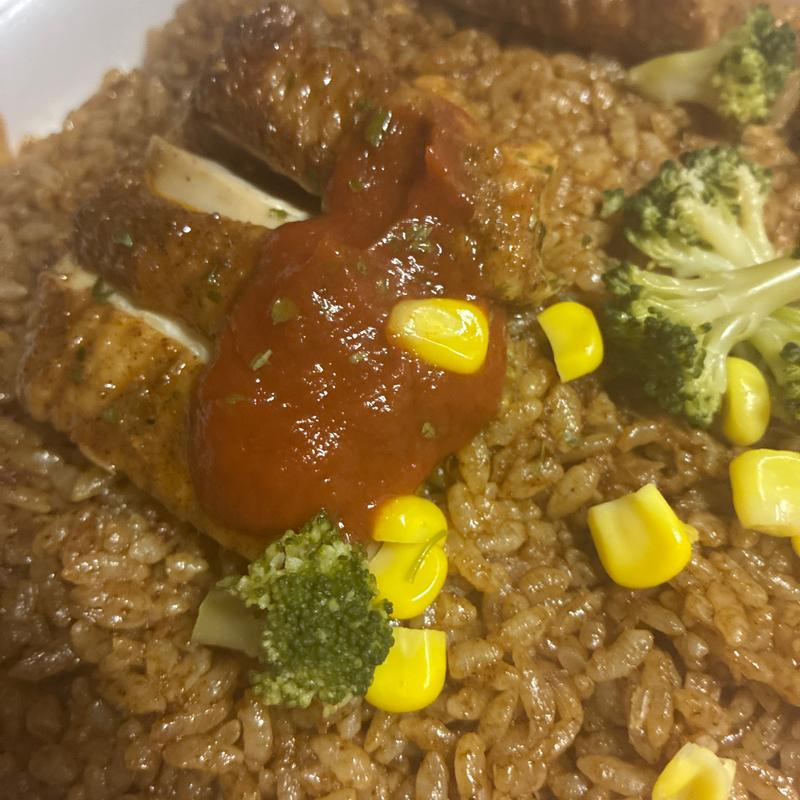 グリルチキン＆スパイシーピラフ(ファミリーマート 札幌北６条西７丁目店)