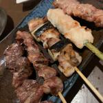 炭火焼き5本盛り