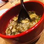 もずくと卵の雑炊_月替り海コース