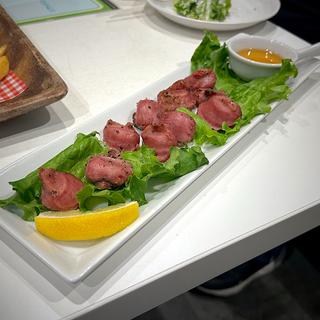 砂肝の塩焼き〜ごま香油添え〜