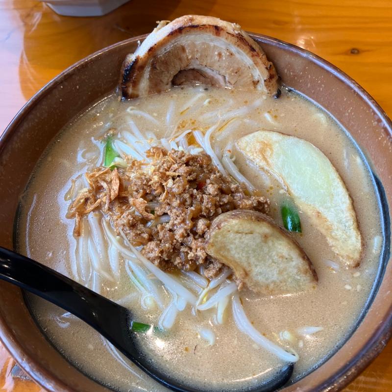 北海道味噌ラーメン(麺場田所商店 川崎大師店)