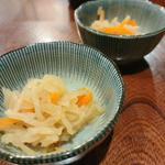 切り干し大根（お通し）