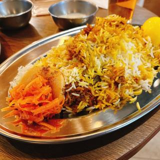 猪肉のビリヤニ