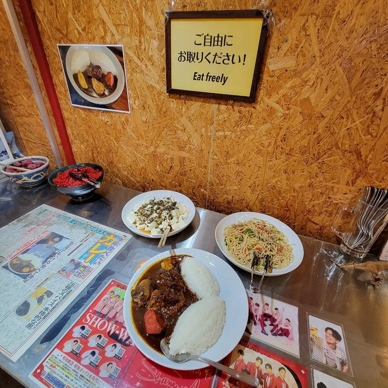 上上豚カレー(中辛)＋豚肉増し(東印度カレー商会 築地場外店 )