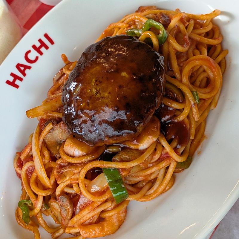 ハンバーグナポリタン(HACHI（ハチ） 長町店)