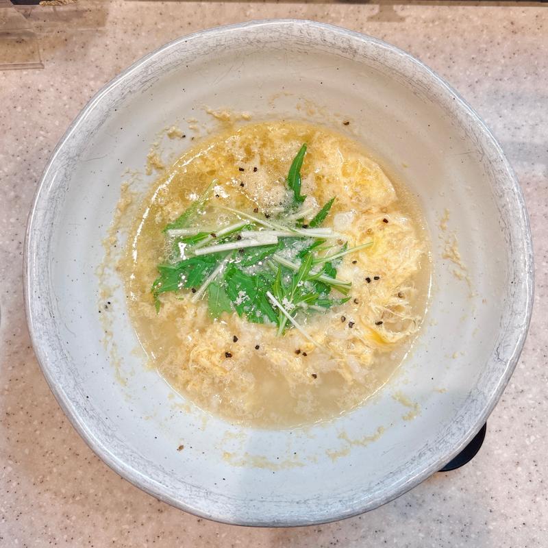 雑炊セット(山陰魚介中華蕎麦 Minatomen)