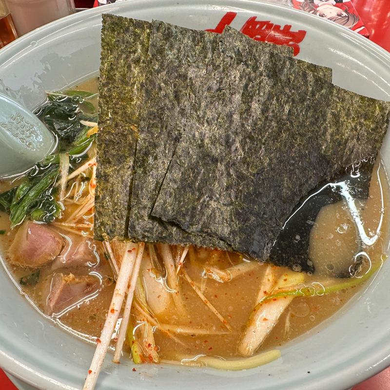 醤油ピリ辛ネギラーメン(ラーメン山岡家 いわき店)