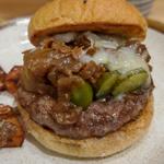 ゴルゴンゾーラバーガー＋ピクルス