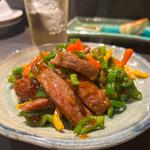 チンジャオ牛ロース