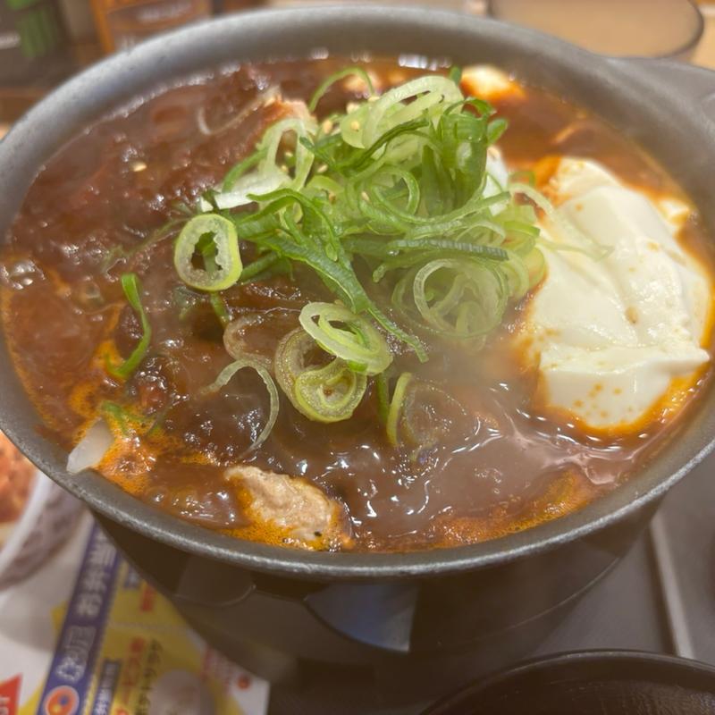 鶏のどて煮風鍋(松屋 東武練馬店 )