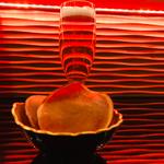 サッポロ赤星とお芋チップス