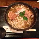 豚バラそば