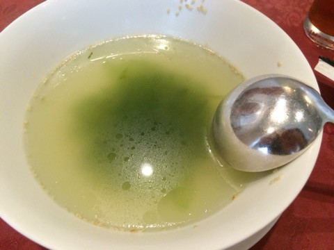 青のりスープ